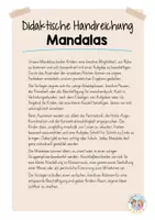Vorschau - Mal- und Bastelvorlagen - 26 Mandalas zu den Buchstaben (A bis Z) - Seite 1
