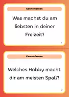 Vorschau - Spiele - Sitzkreis zum Schuljahresbeginn | 36 Gesprächskarten - Seite 2