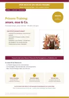 Vorschau - Arbeitsblätter - Latein: Präsens-Training amare & esse - Deckblatt