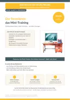 Vorschau - Arbeitsblätter - Der einfache Stromkreis: Mini-Training - Deckblatt