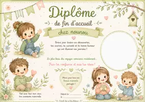 Aperçu - Affichage - Kit diplôme et pancartes - Page 1