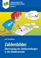 Vorschau - Arbeitsblätter - Zahlenbilder - Zahldarstellung in die Hundertertafel - Deckblatt