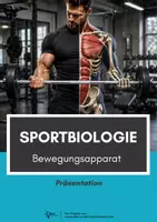 Vorschau - Präsentationen/Tafelbilder - Sportbiologische Grundlagen ⎮ Bewegungsapparat - Präsentation für Klasse 10 bis 13 - Deckblatt