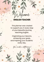 anteprima - Programmi scolastici / Materiali per docenti - Agenda per insegnanti di inglese, Teacher planner 2026-27 - Pagina 3