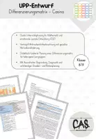 Vorschau - Stundenentwürfe - Differenzierungsmatrix - UPP-Entwurf - Deckblatt