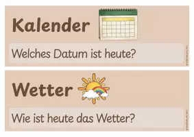 Vorschau - Poster - Moderationsfächer (Morgenkreis) - Visualisierung - Seite 2