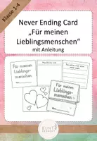 Vorschau - Mal- und Bastelvorlagen - Never Ending Cards Gesamtpaket Klasse 1 - 4 - Seite 1