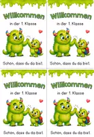 Vorschau - Bildkarten - Monsterklasse Grußkarten Klassenmanagement - Seite 3
