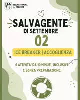 anteprima - Programmi scolastici / Materiali per docenti - Salvagente Settembre #2 | Accoglienza in Classe - Pagina di copertina