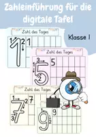 Vorschau - Präsentationen/Tafelbilder - Zahl des Tages für die digitale Tafel zum Nachspuren 1-10 - Deckblatt