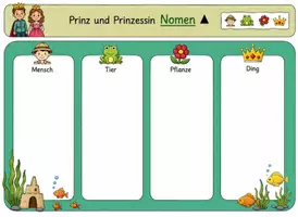 Vorschau - Arbeitsblätter - Nomen - ein Angelspiel - Seite 2