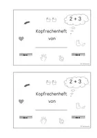 Vorschau - Arbeitsblätter - Kopfrechenheft für die erste Klasse - Seite 3
