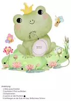 Vorschau - Anderer Materialtyp - 🐸 Steckbrief im Frosch-Design | Kita & Grundschule - Seite 1