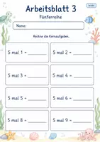 Vorschau - Arbeitsblätter - Kernaufgaben Einmaleins | Mathematik Klasse 2 | 7 Arbeitsblätter als PDF - Seite 3