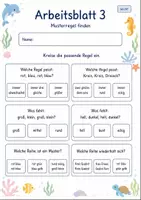 Vorschau - Arbeitsblätter - Muster Klasse 2 | Mathematik Klasse 2 | 7 Arbeitsblätter als PDF - Seite 3