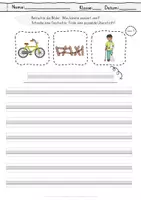 Vorschau - Arbeitsblätter - Reizwortgeschichte Sommer - Reizwortgeschichte Klasse 2 - Schreibimpulse kreatives Schreiben - Schreibanlässe Klasse 2 - Seite 2
