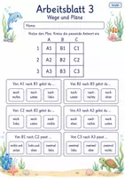 Vorschau - Arbeitsblätter - Geometrie Übungen Klasse 2 | Mathematik Klasse 2 | 7 Arbeitsblätter als PDF - Seite 3