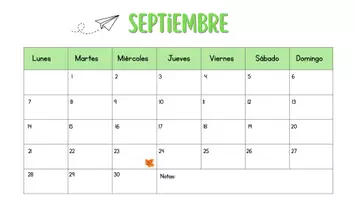Vista previa - Para docentes: organización, planificación y formación - PACK PLANIFICADOR MENSUAL Y SEMANAL - página 1
