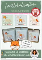 Vorschau - Bildkarten - Lautlokalisation (Fuchsklasse) - Deckblatt