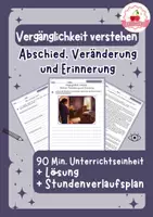 Vorschau - Stundenentwürfe - Vergänglichkeit verstehen | Ethik Klasse 7–9 - Deckblatt