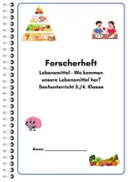 Vorschau - Stundenentwürfe - Forscherheft Lebensmittel – Wo kommen unsere Lebensmittel her? | Sachunterricht 3./4. Klasse | Landwirtschaft & Nachhaltigkeit - Seite 3