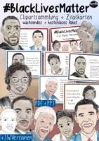 Vorschau - selbst erstellte Cliparts/Grafiken - Black Lives Matter / Civil Rights - Cliparts & Quotes (Floyd, MLK, Parks, Obama, Ruby, Mandela) - Deckblatt