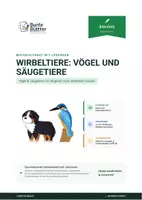 Vorschau - Stundenentwürfe - Biologie: Wirbeltiere - Vögel und Säugetiere - Klasse 5/6 - Deckblatt