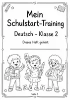Vorschau - Stationenlernen - Schulstart Klasse 2 | Deutsch Trainingsheft - Seite 1