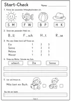 Vorschau - Stationenlernen - Schulstart Klasse 2 | Deutsch Trainingsheft - Seite 3