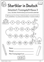 Vorschau - Stationenlernen - Schulstart Klasse 3 | Deutsch Trainingsheft - Seite 1