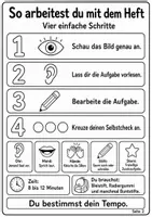 Vorschau - Stationenlernen - Schulstart Deutsch | Klasse 1, 2, 3, 4 - Seite 3