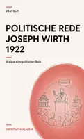 Vorschau - Arbeitsblätter - Deutsch-Klausur politische Rede Oberstufe: Joseph Wirth – Rathenau-Rede 1922 - Deckblatt