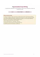 Vorschau - Arbeitsblätter - Argumentative Essay Writing – Complete English Writing Skills Pack with answer key, year 9, 8 task types - Deckblatt