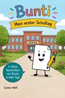 Vorschau - Poster - Buntis erster Schultag - Comic - Bunte Blätter - Deckblatt