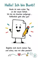 Vorschau - Poster - Buntis erster Schultag - Comic - Bunte Blätter - Seite 1