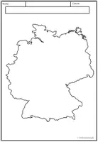 Vorschau - Arbeitsblätter - Materialpaket: Deutschlands Topographie (Bundesländer, Großlandschaften, Gebirge, Flüsse) - Seite 2