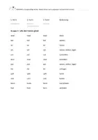 Vorschau - Arbeitsblätter - Unregelmäßige Verben Tabelle nach Lautgruppen Doc-Datei - Seite 2