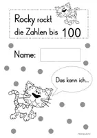Vorschau - Arbeitsblätter - Zahlenraum 100: Rocky rockt die Zahlen - mit Lösungen - Deckblatt