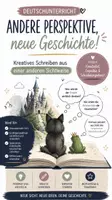 Vorschau - Stundenentwürfe - Kreatives Schreiben: Die andere Perspektive - Deckblatt