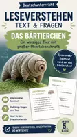 Vorschau - Stundenentwürfe - Leseverstehen: Das Bärtierchen – Sachtext - Deckblatt