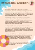 Vista previa - Unidades / Secuencias / Situaciones de Aprendizaje - VUELTA AL COLE, UN VERANO LLENO DE RECUERDOS (CAST-CAT - página 3