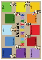 Vorschau - Anderer Materialtyp - Pandaklasse Geburtstagskalender Panda - Seite 2
