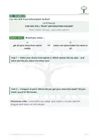Vorschau - Unterrichtsreihen - Fake News Unterrichtseinheit Englisch Oberstufe B2 + C1 - Seite 3