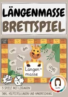 Vorschau - Spiele - Würfelspiele Längenmaße | dreifach differenziert - Deckblatt