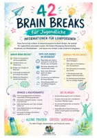 Vorschau - Stationenlernen - Brain Breaks für Jugendliche - Seite 1