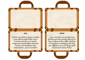 Vista previa - Juegos / Gamificación - ¿Qué llevo en la maleta? Inferencias, razonamiento y vocabulario - página 3