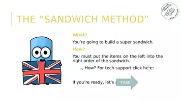 Vorschau - Präsentationen/Tafelbilder - Konstruktrives Feedback: Sandwich-Methode (Englisch) - Seite 2