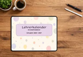 Vorschau - Lehrpläne/Lehrermaterial - Digitaler Lehrerkalender / Grundschulplaner 2026 / 2027 - Seite 1