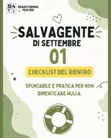 anteprima - Schede informative - Salvagente Settembre #1 – Kit di Sopravvivenza al Rientro - Pagina di copertina