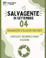 anteprima - Programmi scolastici / Materiali per docenti - Salvagente Settembre #4 – Collegio Docenti sotto Controllo - Pagina di copertina